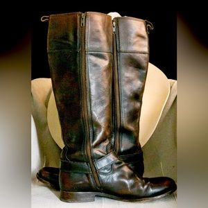 Frye Melissa Harness Inside Zip Extended Calf